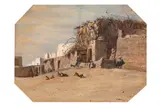 Untitled by Thomas Holroyd, Watercolour with bodycolour & black chalk, offered Jul 2023