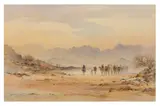 Untitled by David Howell, watercolour, offered Jul 2023