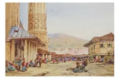 Untitled by Gabriele Carelli, watercolour, offered Jul 2023