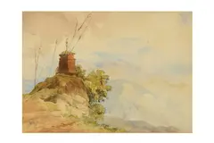 Untitled by William Holmes May, watercolour, offered Jul 2023
