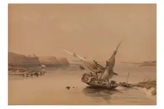Untitled by David Roberts, lithograph, offered Jul 2023