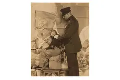 Untitled by Edward Steichen, Silver gelatin contact print mounted to period card, sheet size, offered Jul 2023