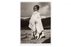 Untitled by George Rodger, Silver gelatin print, printed later, mounted on card, printed later, image size, offered Jul 2023