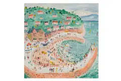 Untitled by Simeon Stafford, oil on canvas, offered Jul 2023