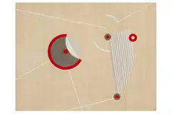 Untitled by Tim Woolcock, oil on board, offered Jul 2023