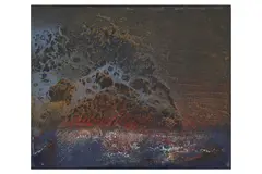 Untitled by Denis Bowen, mixed media on canvas, offered Jul 2023