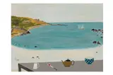 Untitled by Rachel Nicholson, gouache on board, offered Jul 2023