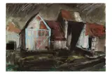 C.h., (british, 1903-1992) by John Piper, 1980, watercolour, offered Jul 2023