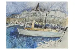 Untitled by Christopher Wood, watercolour, offered Jul 2023