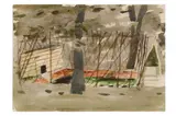 Untitled by Mary Newcomb, watercolour, offered Jul 2023