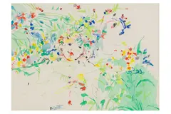 Untitled by Philip Sutton, watercolour, offered Jul 2023