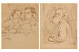 O.m., r.a. (british,1876-1961) by Augustus John, ink and pencil, offered Jul 2023