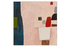 Untitled by Paul Rudall, oil and crayon on paper, offered Jul 2023