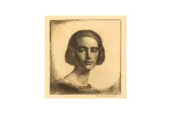 Untitled by Gerald Brockhurst, pencil, offered Jun 2023
