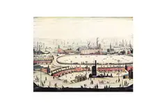 Untitled by L. S. Lowry, lithograph, offered Jun 2023