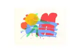 Untitled by Albert Irvin, pencil, offered Jun 2023