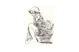Untitled by Paula Rego, pencil, offered Jun 2023