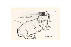 Untitled by David Hockney Om Ch, print (other), offered Jun 2023