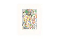 Untitled by Eduardo Paolozzi, pencil, offered Jun 2023