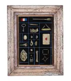 Collection with tricolour flag by William Belcher, Oil on boardSigned, sold May 2022