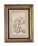 Education by Richard Cosway, drawing, sold May 2022