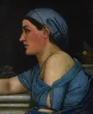 A pompeain by Walter Kingdom, Oil on canvas, offered Apr 2022