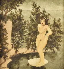 Venus by Suzanne Eisendieck, Oil on canvas, offered Apr 2022