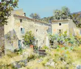 Passage by Gabriel Deschamps, Oil on canvas, sold Apr 2022