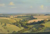 Cranbourne chase, dorset by Julian Barrow, Oil on canvas, sold Apr 2022
