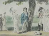 Lunnun is the devil by George Cruikshank, Watercolour, offered Apr 2022