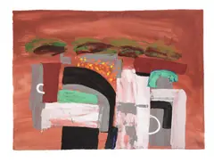 Rome iv by Alistair Grant, Watercolour, ink and gouache, offered Apr 2022