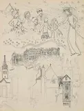 Fairytale study by Jessie M. King, Ink and pencil, offered Apr 2022