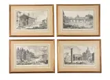 A set of four prints of rome by Giovanni Battista Piranesi, print (other), sold Apr 2022