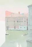Early morning venice by Patrick Procktor, Offset lithograph, sold Apr 2022