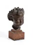 Bust of anna by Eric Schilsky, Bronze Height, offered Apr 2022