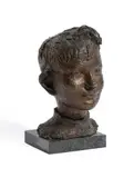 Bust of david anthony by Eric Schilsky, Bronze Height, offered Apr 2022