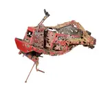Untitled, (scrap metal 4393) by Lucien Smith, 2013, sculpture, sold Apr 2022