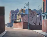 Old Ford Road by Harold Steggles, 1932, oil, sold Mar 2022