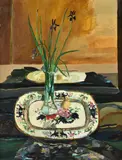Rory's Plate by Ben Levene, oil, offered Mar 2022