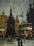 Untitled by Arthur Delaney, oil, sold Mar 2022