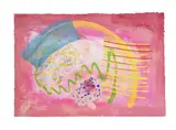 Untitled by Alistair Grant, Watercolour and gouache, sold Mar 2022