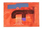 Red Night Etaples by Alistair Grant, Watercolour and gouache, offered Mar 2022