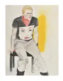 Untitled by Benedicto Cabrera, Pastel, sold Mar 2022