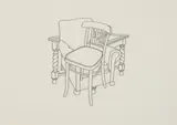 Untitled by Michael Craig-Martin, drawing, sold Mar 2022