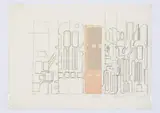 Berlin CompositionPencil by Eduardo Paolozzi, ink, offered Mar 2022