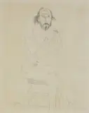 Portrait of Richard Hamilton (S.A.C by David Hockney, Etching with aquatint, sold Mar 2022