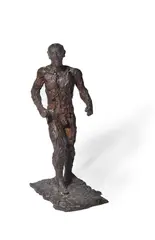 Small Male Figure by Elisabeth Frink, sculpture, sold Mar 2022