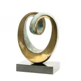 LinkageBronze With artist's name, title and edition number 5/9 (on hand written label to the underside of base)Height 33.5cm (inc by Dennis Westwood, sculpture, sold Mar 2022
