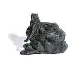 Leopard Lying on Rocks II, Macquette Bronze Signed, numbered S353, editioned 1/15 and stamped with Bronz Edition23.5 x 30 x 21cm (9 1/2 x 11 3/4 x 8 1/4in.) by Dylan Lewis, Bronze, sold Mar 2022