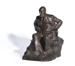 Sigmund Freud by Oscar Nemon, sculpture, sold Mar 2022